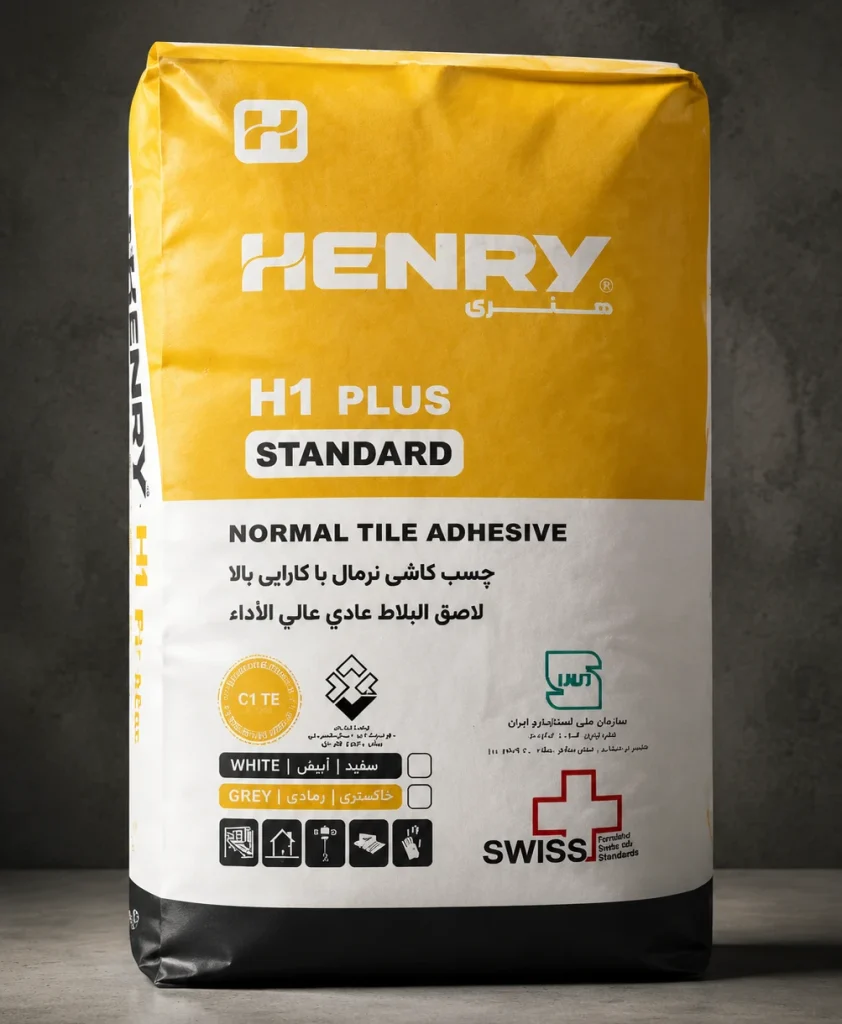 چسب کاشی نرمال با کارایی بالا