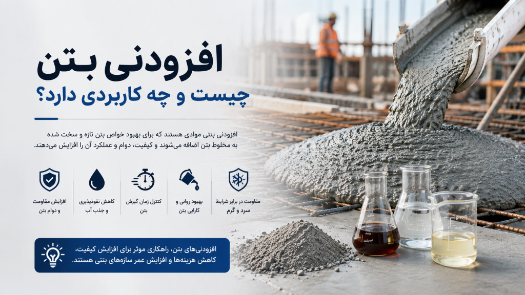 افزودنی بتن